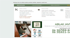 Desktop Screenshot of ablakjavitas.com